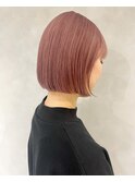 シアカラー姫カットロングレイヤーブリーチ髪質改善韓国風池袋