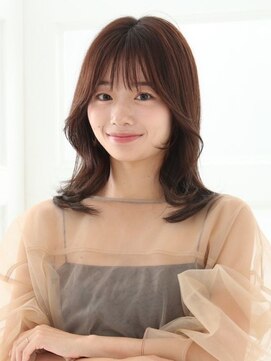 ミズチャーム(Ms.CHARM) ゆるふわミディアム/透明感カラー