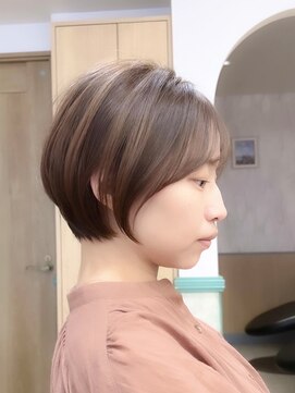 ロンドジェネルーズ 柏(Lond generous) ショート ショートヘア ボブ 髪質改善 柏 縮毛矯正 学割U24