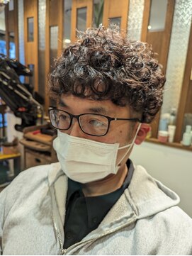 ヴィシュヌヘアー Visnu Hair メンズソフトアフロ