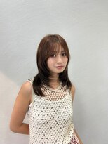 コムマティス 恵比寿ガーデンプレイス(Comme Matisse)&nbsp;matisse_yuto.レイヤーカット/くびれヘア/グレージュ