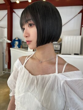 ブリックマウントヘアメイク(Blic mt hair make) アゴラインボブ