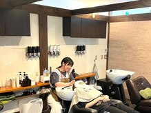 ララ(LALA)の雰囲気（リラックスしていただけるシャンプー台の雰囲気です）