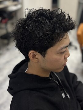 ヘーゼル 博多(HAZEL.) ショートパーマ