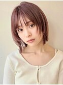 ボブルフ/顔まわり/レイヤー/似合わせカット/メルティカラー