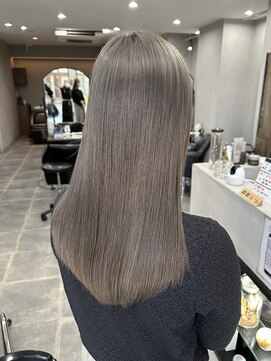 シャムオーツー 国分寺(CHAM:O2) グレージュ/ケアブリーチ/ダブルカラー/