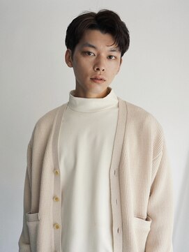 シーカ(siika) センターパート/ガイルヘア/メンズショート