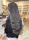 グレージュシルバーグレーケアブリーチ