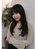 美髪レイヤーカット/顔まわりレイヤー/くびれミディアムレイヤー