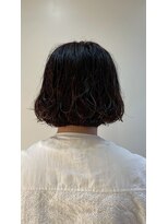 パーミル ヘア クマモト(permille ‰ hair Kumamoto)&nbsp;ボブパーマ×ハイライト