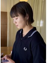 ミッケ(mikke)&nbsp;ミニボブ×やわらかベージュカラー