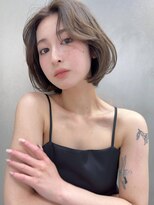 リス バイ ソヨン(Lis by SOYON)&nbsp;ボブ/くびれボブ/タッセルボブ/韓国/かきあげ/ショートボブ/前髪