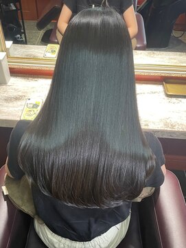 オリン 吉祥寺(orin) 【大人女性に人気】美髪矯正ロング×ワンカール　　【髪質改善】