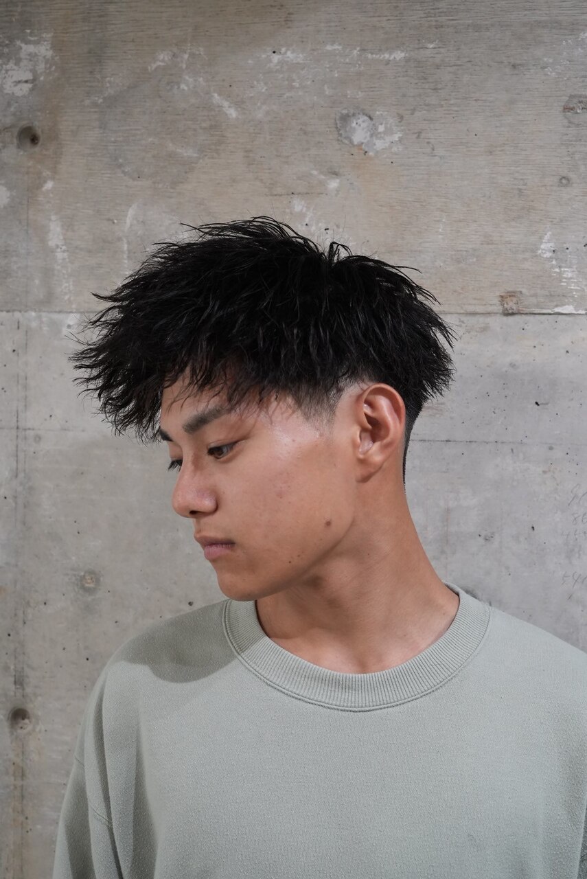 【当店人気No.1】新規/メンズカット/ツイストスパイラルパーマ12100