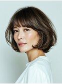 40代からの美容室「bifino Rilune」ヘアスタイル