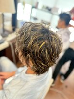 ヘアーショップ エヌアンドエー 幸手店(hairshop N&A)&nbsp;暗髪ベースに映える◎コントラストの効いた攻めのメッシュ