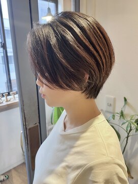 メルト 吉祥寺(melt) 【早坂駆留】ハンサムショート 吉祥寺 センターパート ショート