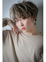 カバーヘア ブリス 川口(COVER HAIR bliss)&nbsp;□小顔補正カットハイライト小顔丸みショート415川口20代30代
