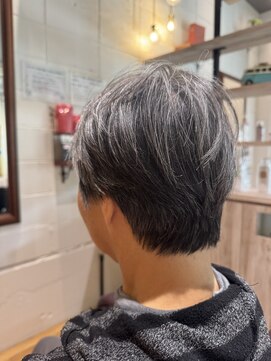 チアー ヘアリラクゼーション(cheer HAIRRELAXATION) グレイヘアショート