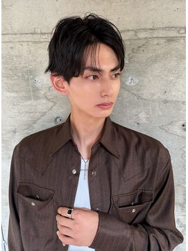 サイン メンズ 渋谷(SIGN men's) フェザーパーマ/ニュアンスパーマ/センターパート/カルマヘア