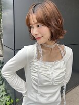 トルネード(TORNADO)&nbsp;ラフな束感が今っぽい◎韓国風くびれボブ A1212