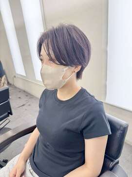 エルエスヘアー(LS HAIR) 【片山陽基】ハンサム女子◎ブリーチありラベンダーグレージュ