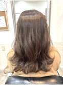 髪質改善で叶える艶ブラウンレイヤー