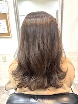 ヘアアンドメイク 心座(hair&make)&nbsp;髪質改善で叶える艶ブラウンレイヤー