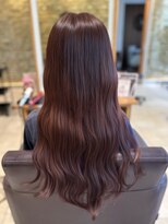 ビーハイブ 仙台駅前店(Behive)&nbsp;初めてのカラーにオススメ　ピンクブラウン