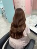 【熊谷こと菜限定クーポン】ブリーチなしダブルカラー