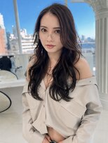 エアー 青山(AIR)&nbsp;韓国ワンホンレイヤー髪質改善透明感ブリーチなしカラーアッシュ