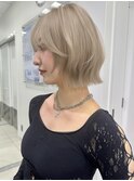 ミディアムレイヤーくびれミディアム イメチェン