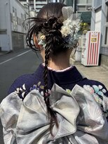 ラビットホール(Rabbit hole)&nbsp;【misato】振袖に映えるトレンドカチモリヘア