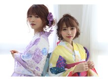 ビューティステージ イオンモール伊丹店(BEAUTY STAGE)の雰囲気(7/25天神祭をもっと可愛く☆浴衣着付け・ヘアセット受付中♪)