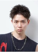 【alpha 新宿】スパイキーショート×ツイストスパイラルパーマ