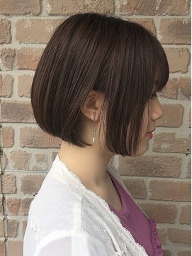 ヘアメイクエイト 丸山店(hair make No.8) 【担当＊岩切祐樹】ミニボブ
