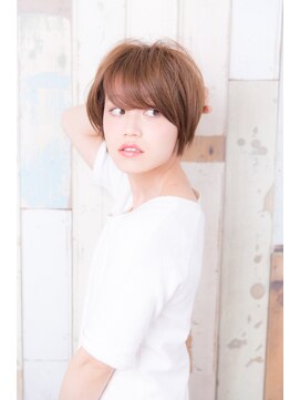 ヘアーズ ロッソ テラス(hair's ROSSO TERRACE) 【鶴見】大人かわいい マニッシュショート ボブ☆[30代40代50代]