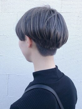 ショートヘアの似合わせカットが得意なサロン☆「短くしたいけどまとまるか不安」という方にオススメです。