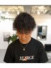 【置田指名・男性限定】メンズカット＋パーマ＋眉カット　￥9900→￥8800