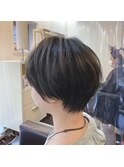 【Asante】ハンサムショート×オリーブベージュ