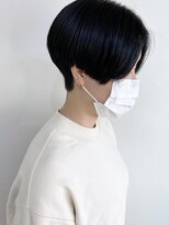 モリオ フロム ロンドン 成増店&nbsp;【morio成増/ムラマツ】黒髪ハンサムクールショート　小顔