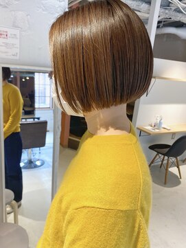 コフィー バイ メルト 吉祥寺(cofy by melt) 【三ツ井純】丸みくびれひし形ヘア透明感カラーベージュカラー