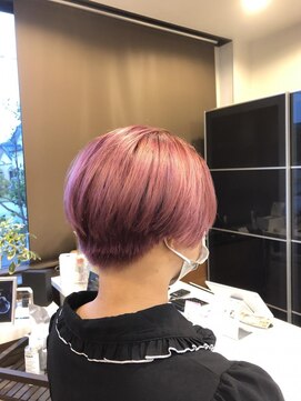 ベルスタ(BELSTA) 【BELSTA佐藤デザイン】キュンなピンクカラー♪ブリーチカラー♪