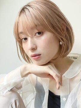 コクーン 銀座(Cocoon) ハイトーンボブ#ショコラアッシュ#ヘルシースタイル