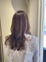 ムーン(moon)&nbsp;2月#くびれヘア#ビタミンカラー#メルティカラー#着物ヘア