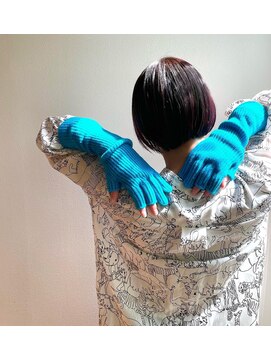 ビューティブロー ビービー(Beauty Blow B.B) ミニボブハイライトダブルカラーショートバング