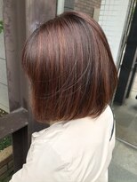 エクラートリアン 藤沢店(ECLART Lien) ハイライトボブ[藤沢/髪質改善]