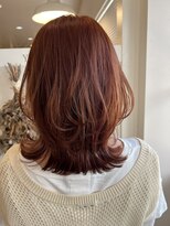 アンカーデイズ(Anchor Days)&nbsp;ブリーチなしダブルカラーで大人オレンジブラウン