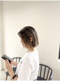 実は半年ブリーチしてないけどバレイヤージュができちゃった♪