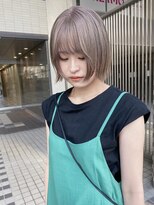 イェッカ パビル(YECCA pabil)&nbsp;ベージュグレー（ブリーチ1～2回